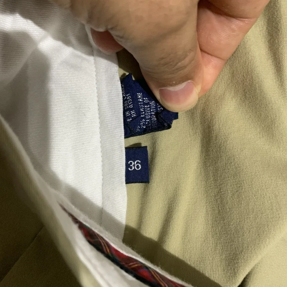 Ralph Lauren Polo Golf Shorts Mens 36 Khaki Brown Fairway Short Pleated